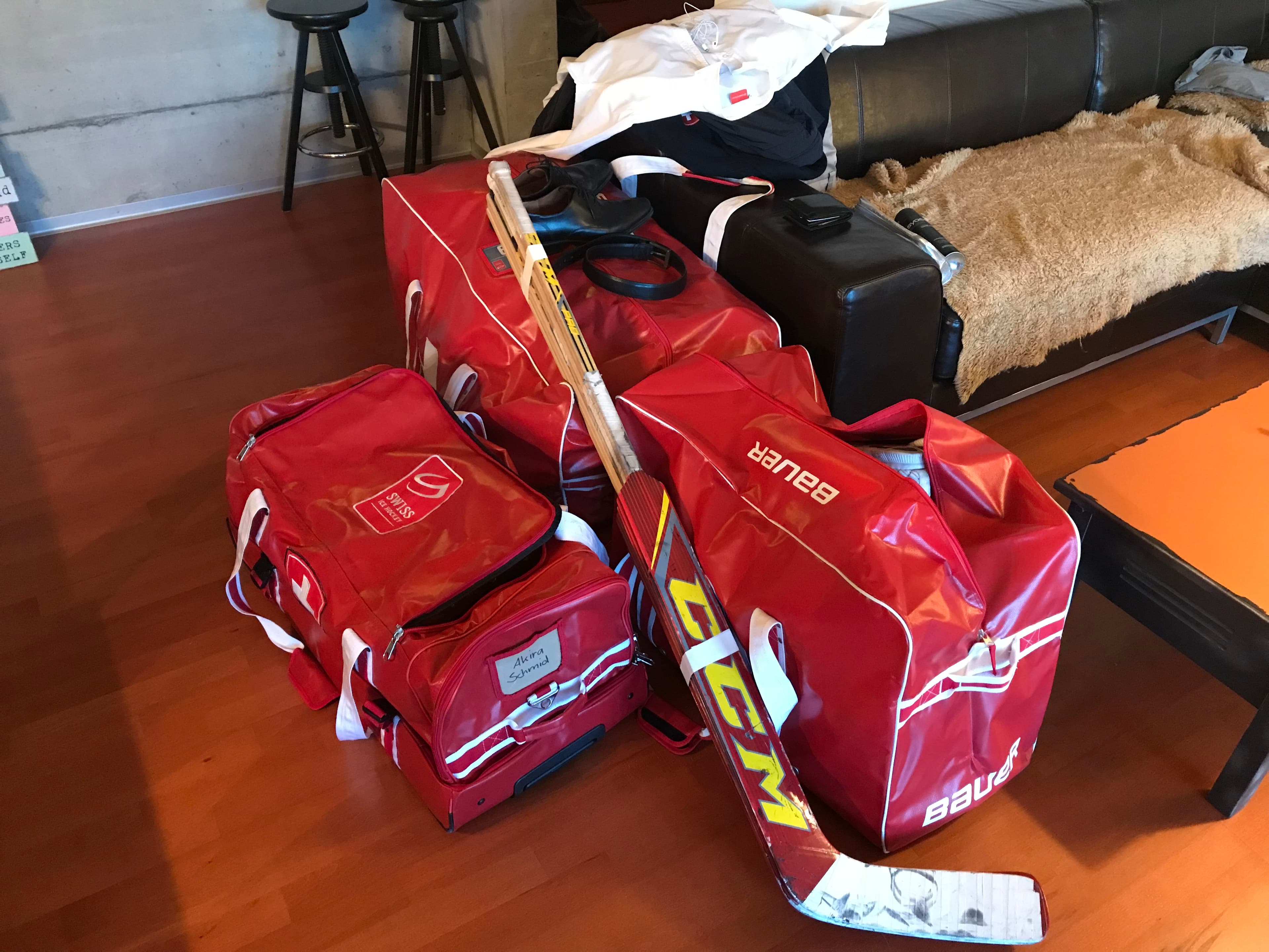 Packing for the national team